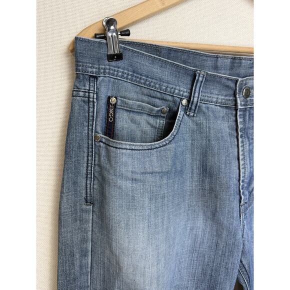 Vintage Jingo Jeans Men’s Size 36x30 Straight Leg Distressed - Picture 4 of 13